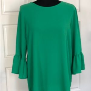 Ces Femme Christmas Green Top
